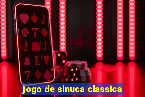 jogo de sinuca classica